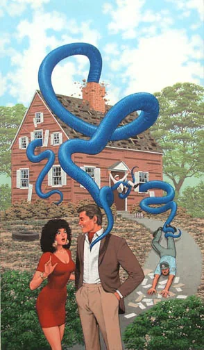 666: The Neighbor of the Beast, painting by Walter Velez (Lionel Fenn)