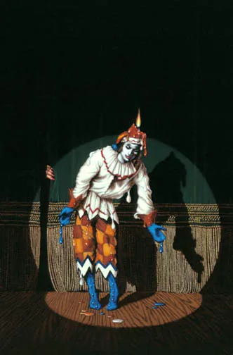 A Glow of Candles, painting by Jill Bauman (Charles L. Grant)
