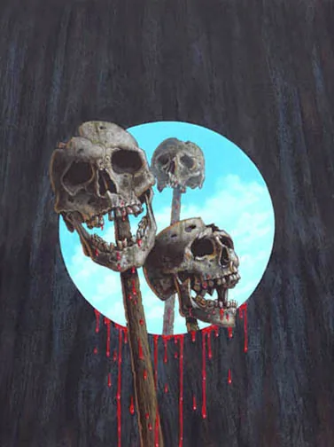 Blood Spring, painting by Jill Bauman (Erik Williams)