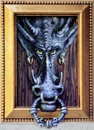 Bored, painting by Jill Bauman