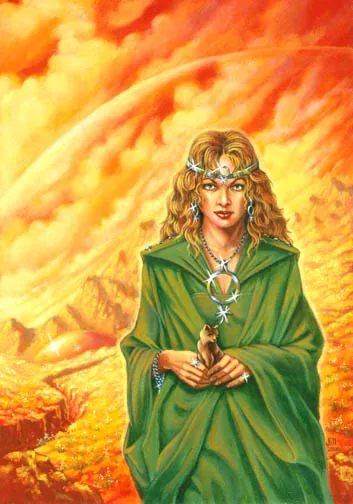 Child of Venus, painting by Jill Bauman