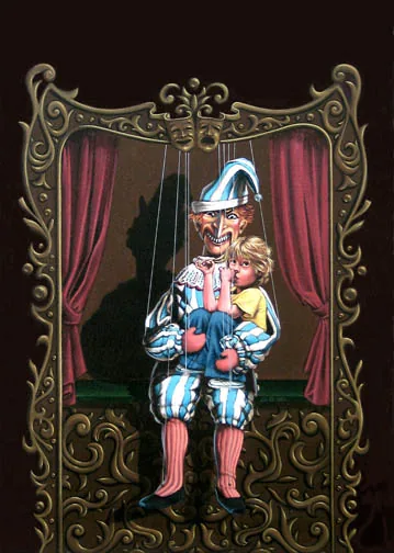 Dark Companions, painting by Jill Bauman (Ramsey Campbell)