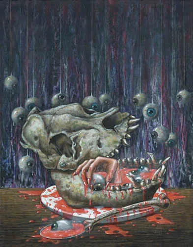Dark Delicacies, painting by Jill Bauman (Del Howison and Jeff Gelb)