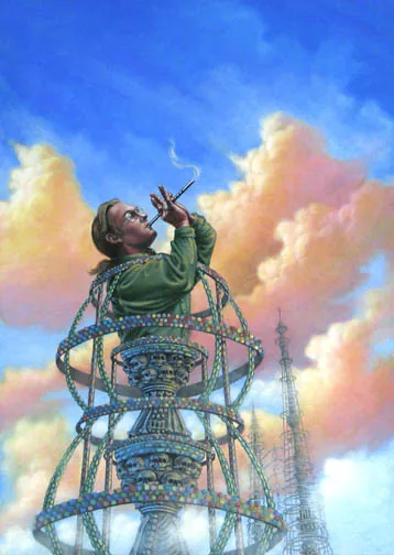 El Hijo de Hernez, painting by Jill Bauman