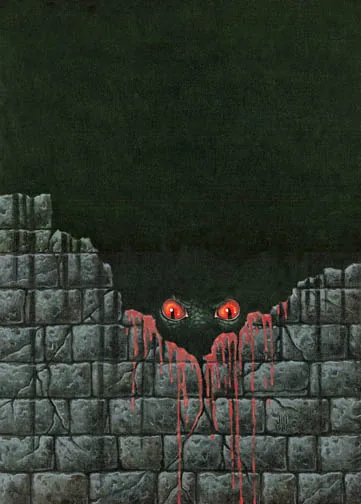 Fine Frights, painting by Jill Bauman (Ramsey Campbell)