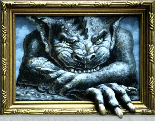 Guardian, painting by Jill Bauman