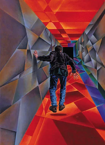 Harlan Ellison’s The Sound of A Scythe, painting by Jill Bauman