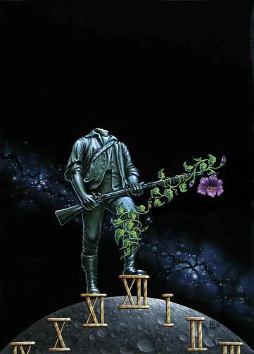 Hero of the Night, painting by Jill Bauman