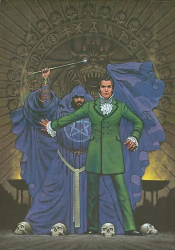 Lord Darcy, painting by Walter Velez (Randall Garrett)