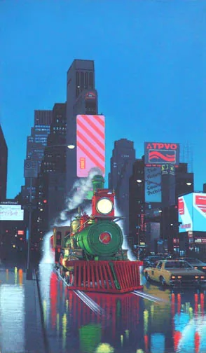 Once Upon a Time in the East, painting by Walter Velez (Lionel Fenn)