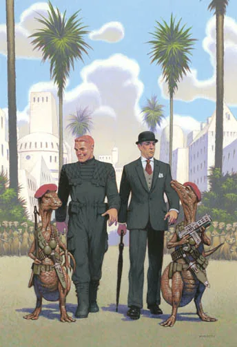 Phule Me Twice, painting by Walter Velez (Robert Asprin with Peter J. Heck)