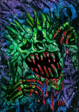 Ritual, painting by Jill Bauman