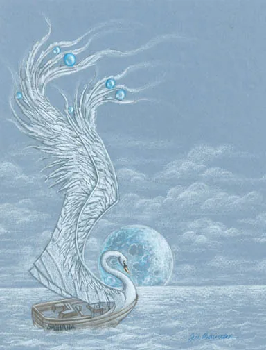 Sadhana (Drawing), painting by Jill Bauman
