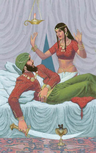 Scheherazade’s Night Out, painting by Walter Velez (Craig Shaw Gardner)