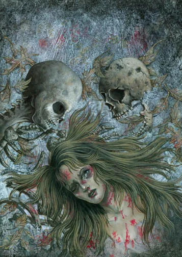 Tess Abandoned, painting by Jill Bauman (Stephen King)