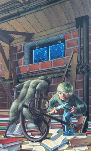 The Borribles, painting by Walter Velez (Michael de Larrabeiti)