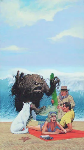 The Bride of the Slime Monster, painting by Walter Velez (Craig Shaw Gardner)