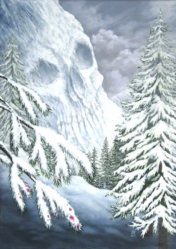 The Folks 2, painting by Jill Bauman (Ray Garton)