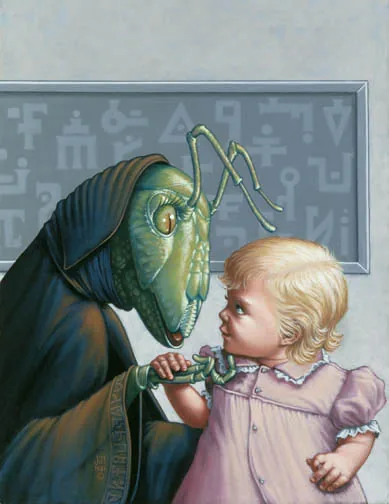 The Judas Rose, painting by Jill Bauman