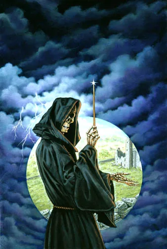The Montauk Book of the Dead, painting by Jill Bauman (Peter Moon)