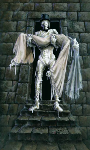 “til Death do Us ...”, painting by Jill Bauman
