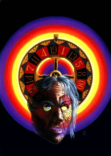 Wheel of Fortune, painting by Jill Bauman (Stephen King)
