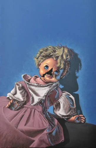 When Darkness Loves Us, painting by Jill Bauman (Elizabeth Engstrom)