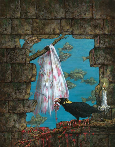Whispered Echoes, painting by Jill Bauman (Paul F. Olson)